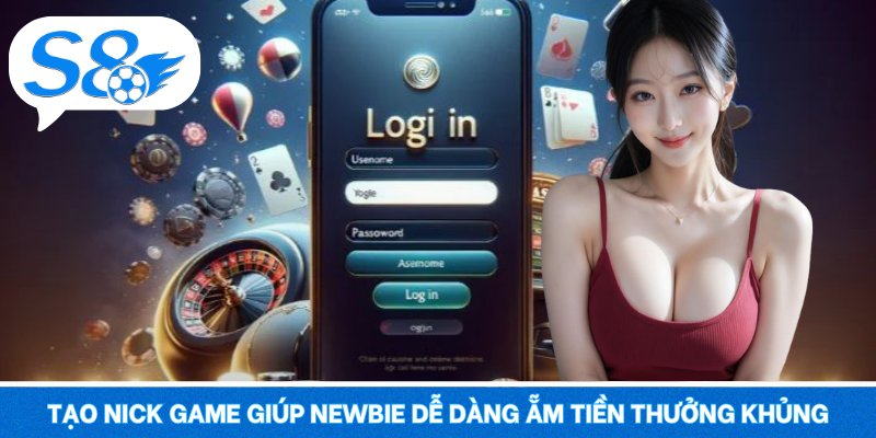 Tạo nick game giải trí giúp newbie dễ dàng ẵm tiền thưởng khủng