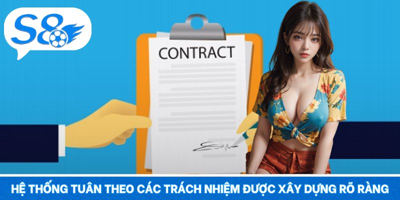 Hệ thống tuân theo các trách nhiệm được xây dựng rõ ràng